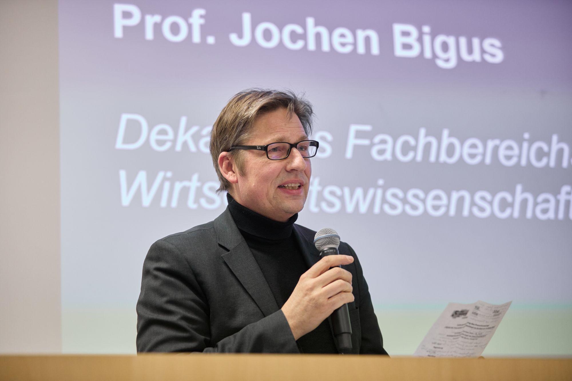 Prof. Jochen Bigus, Dean of the School of Business & Economics of the Freie Univerisät Berlin