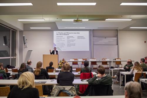 Keynote “Inequality in the 21st Century: The Neglected Role of Financial Markets” Prof. Waltraud Schelkle (European University Institute)
